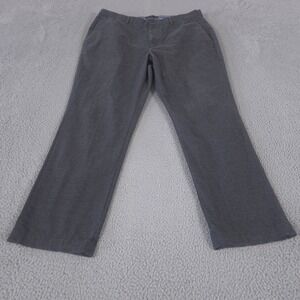 Banana Republic Pants Mens 36x30 Gray Aiden Fit Pleated Cotton Blend Chinos